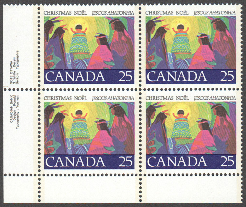 Canada Scott 743 MNH PB LL (A3-3) - Click Image to Close